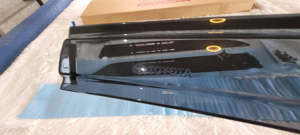 GENUINE TOYOTA FORTUNER 2015-2024  WEATHER GUARDS / WIND DEFLECTORS