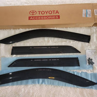 GENUINE TOYOTA FORTUNER 2015-2025 WEATHER GUARDS / WIND DEFLECTORS