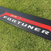 PACKAGE TOYOTA FORTUNER 2015-2025  GR SPORT BUMPER TRIM PROTECTOR HB BRAND+GR SPORT GENUINE WIND DEFLECTORS