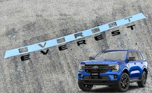 Load image into Gallery viewer, FORD EVEREST 2015-2024 SET OF BONNET LETTERS&quot;EVEREST&quot; LETTERS BLACK