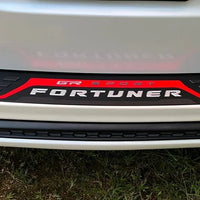 PACKAGE TOYOTA FORTUNER 2015-2025  GR SPORT BUMPER TRIM PROTECTOR HB BRAND+GR SPORT GENUINE WIND DEFLECTORS