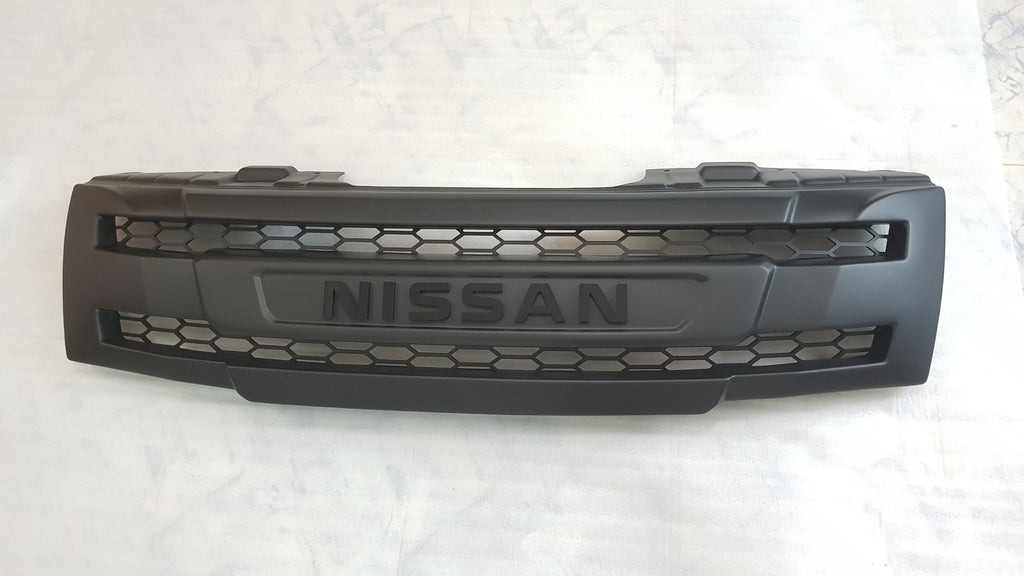 NISSAN NAVARA D40 GRILL BLACK NISSAN 2005-2010 PRE-FACELIFT