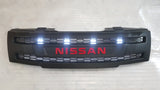 NISSAN NAVARA D40 GRILL RED NISSAN 2005-2010 PRE-FACELIFT