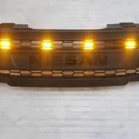 NISSAN NAVARA D40 GRILL BLACK NISSAN 2005-2010 PRE-FACELIFT
