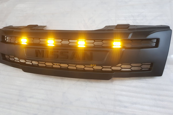 NISSAN NAVARA D40 GRILL BLACK NISSAN 2005-2010 PRE-FACELIFT