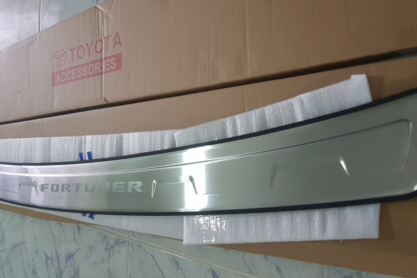 PACKAGE DEAL ! TOYOTA FORTUNER 2015-2026 STAINLESS BUMPER TRIM PROTECTOR +3RD ROW HOLE COVERS