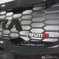 NISSAN NAVARA FACELIFT GRILL 2011-2015 FULL GRILL BLACK LOGO