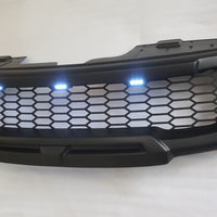 NISSAN NAVARA FACELIFT GRILL 2011-2015 MATT BLACK NO LOGO VERSION