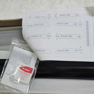 FORD RANGER 2023-2024 NEXT GEN WEATHER GUARDS 4 DOOR GENUINE FORD PARTS