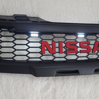 NISSAN NAVARA D40 GRILL NEW VERSION  2005-2010 PRE-FACELIFT  NEW RELEASE RED VERSION