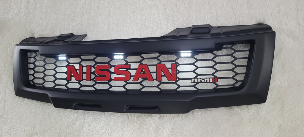 NISSAN NAVARA D40 GRILL NEW VERSION  2005-2010 PRE-FACELIFT  NEW RELEASE RED VERSION