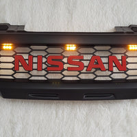 NISSAN NAVARA D40 GRILL NEW VERSION  2005-2010 PRE-FACELIFT  NEW RELEASE RED VERSION
