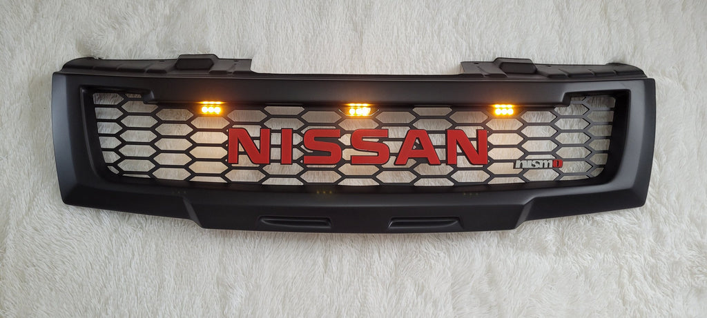 NISSAN NAVARA D40 GRILL NEW VERSION  2005-2010 PRE-FACELIFT  NEW RELEASE RED VERSION