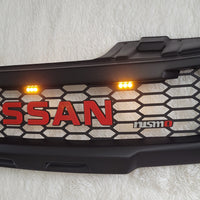 NISSAN NAVARA D40 GRILL NEW VERSION  2005-2010 PRE-FACELIFT  NEW RELEASE RED VERSION