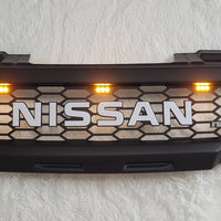 NISSAN NAVARA D40 GRILL NEW VERSION  2005-2010 PRE-FACELIFT