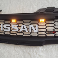 NISSAN NAVARA D40 GRILL NEW VERSION  2005-2010 PRE-FACELIFT