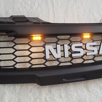NISSAN NAVARA D40 GRILL NEW VERSION  2005-2010 PRE-FACELIFT
