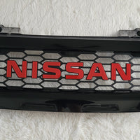 NISSAN NAVARA D40 GRILL NEW VERSION  2005-2010 PRE-FACELIFT  NEW RELEASE RED VERSION