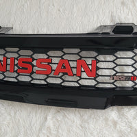 NISSAN NAVARA D40 GRILL NEW VERSION  2005-2010 PRE-FACELIFT  NEW RELEASE RED VERSION