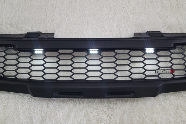 NISSAN NAVARA D40 GRILL NEW VERSION  2005-2010 PRE-FACELIFT PLAIN