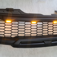 NISSAN NAVARA FACELIFT GRILL 2011-2015 MATT BLACK NO LOGO VERSION