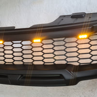 NISSAN NAVARA FACELIFT GRILL 2011-2015 MATT BLACK NO LOGO VERSION