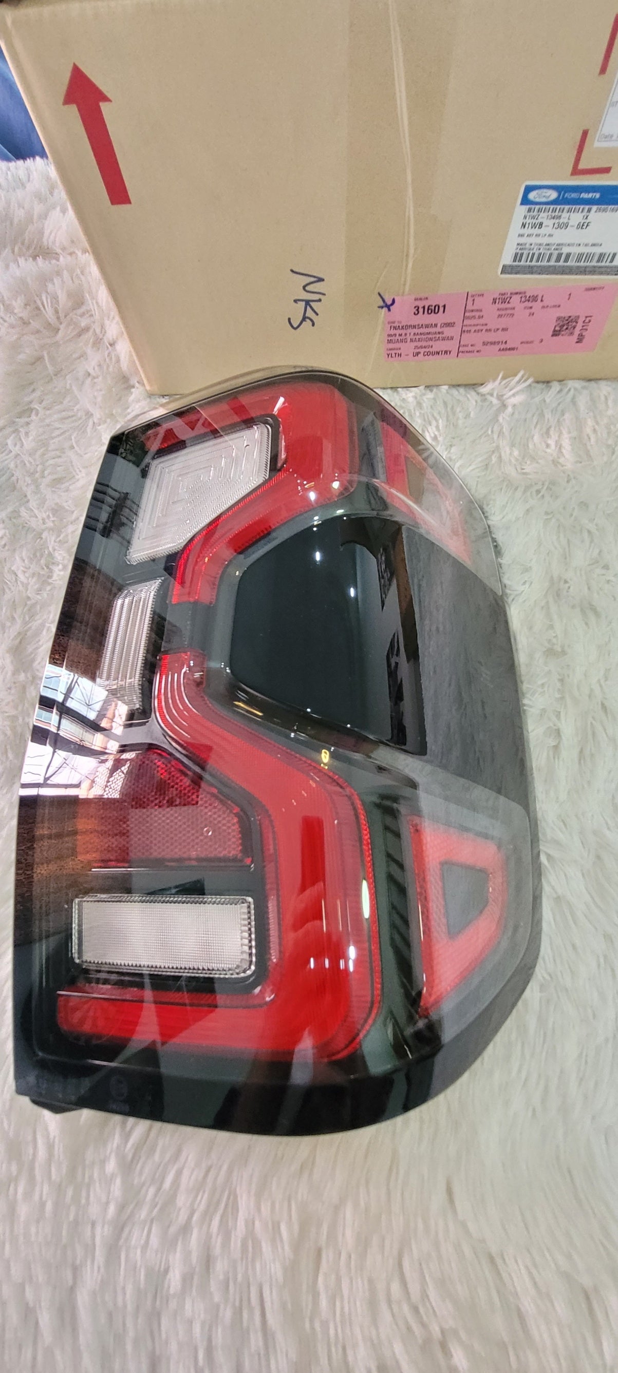 Ford Ranger Raptor Back Light Genuine Ford Raptor rear light with radar Blind spot Next Gen Ranger ...