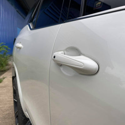 TOYOTA HILUX 2015-2024 door handles  White (040/070)+White Mirror covers+Tailgate handle