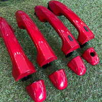 TOYOTA FORTUNER /Hilux 2015-2025 Full set complete door handles RED
