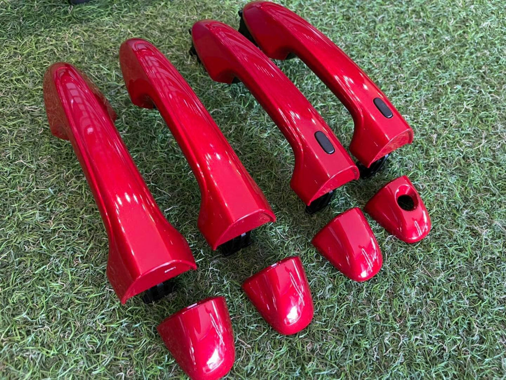 TOYOTA FORTUNER /Hilux 2015-2024 Full set complete door handles RED