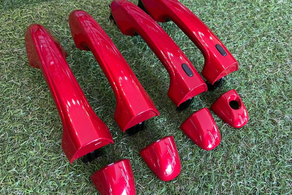 TOYOTA FORTUNER /Hilux 2015-2025 Full set complete door handles RED