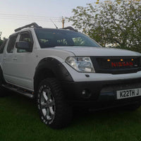 NISSAN NAVARA D40 GRILL NEW VERSION  2005-2010 PRE-FACELIFT  NEW RELEASE RED VERSION