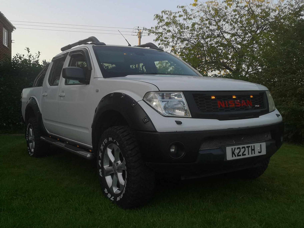 NISSAN NAVARA D40 GRILL NEW VERSION  2005-2010 PRE-FACELIFT  NEW RELEASE RED VERSION