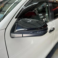 PACKAGE- GENUINE TOYOTA HILUX  2015-2018 MIRROR CAPS+SET OF DOOR HANDLES