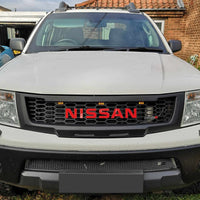 NISSAN NAVARA D40 GRILL NEW VERSION  2005-2010 PRE-FACELIFT  NEW RELEASE RED VERSION