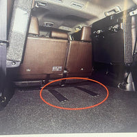 TOYOTA FORTUNER REAR SEAT FLOOR STRIPS (PAIR)