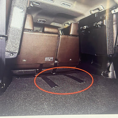 TOYOTA FORTUNER REAR SEAT FLOOR STRIPS (PAIR)