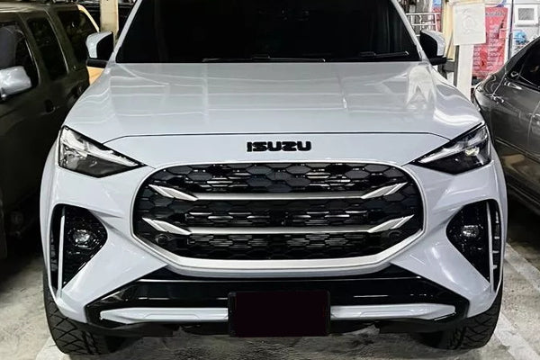 Isuzu MU-X logo covers 2025-2026