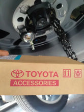 Load image into Gallery viewer, TOYOTA FORTUNER/HILUX SPARE WHEEL LOCK GENUINE PART 2015-2024