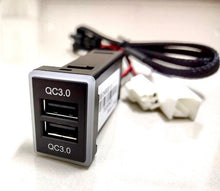 Load image into Gallery viewer, TOYOTA FORTUNER /HILUX USB 3.0 CHARGER 2015-2024