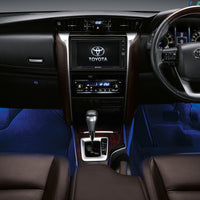 GENUINE PART 4 POINT FLOOR LED LIGHT SET FRONT / BACK TOYOTA FORTUNER 2015-2022