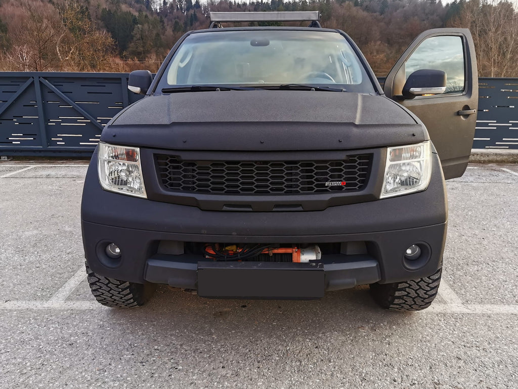 NISSAN NAVARA D40 GRILL NEW VERSION  2005-2010 PRE-FACELIFT PLAIN