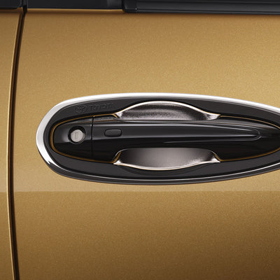 GENUINE HILUX 2026 DOOR HANDLE CHROME /BLACK PROTECTORS