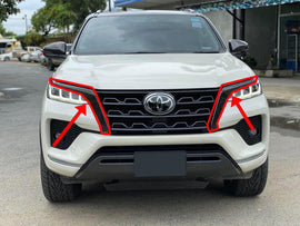TOYOTA FORTUNER HEADLIGHT/GRILL TRIM GENUINE PART 2020-2025