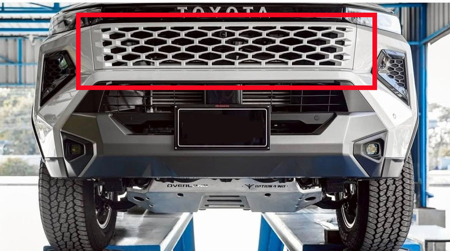 TOYOTA HILUX 2026 GENUINE WHITE GRILL