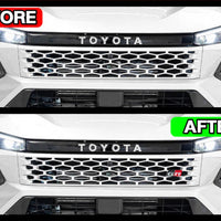 TOYOTA HILUX 2026  GR LOGO FOR GRILL