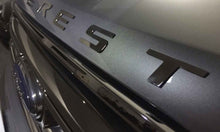 Load image into Gallery viewer, FORD EVEREST 2015-2024 SET OF BONNET LETTERS&quot;EVEREST&quot; LETTERS BLACK