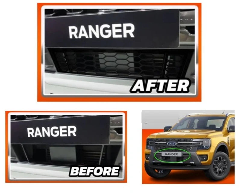 FORD RANGER XLT/WILDTRAK /RAPTOR LOWER TRIM COVER 2023-2024 NEXT GEN ...