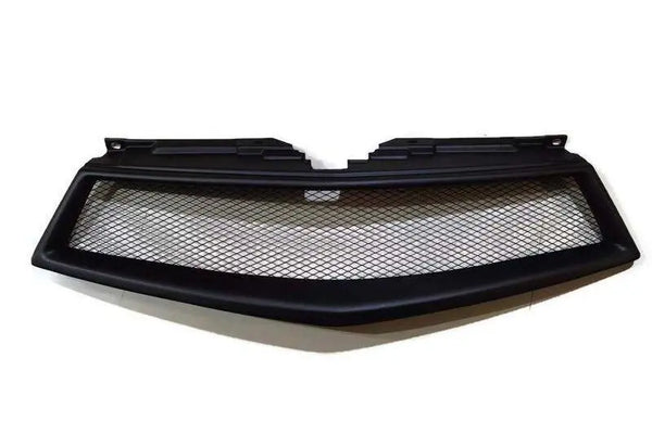 Front Net Mesh Grille Matte Black For Mitsubishi Triton MN ML L200 2009-2014