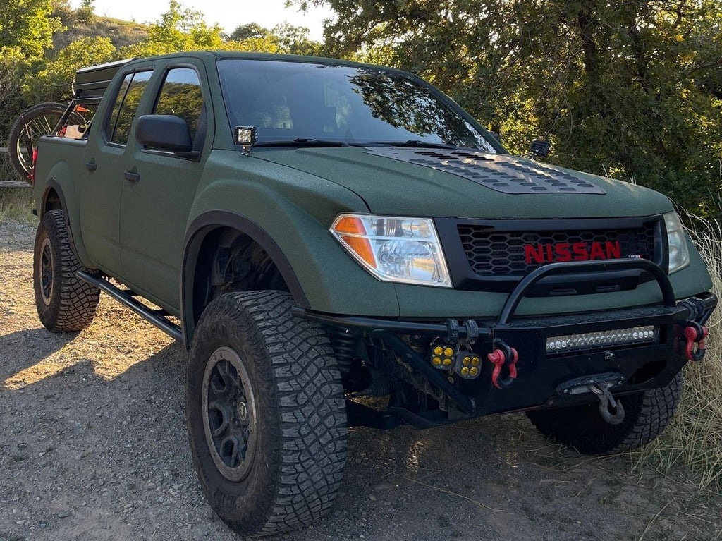 NISSAN NAVARA D40 GRILL NEW VERSION  2005-2010 PRE-FACELIFT  NEW RELEASE RED VERSION